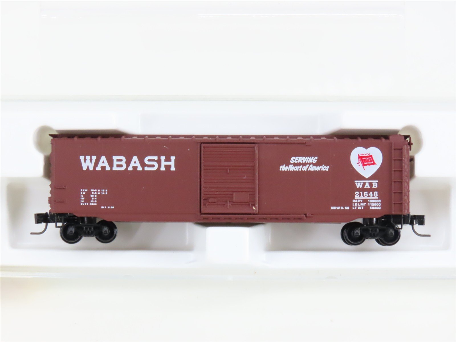 Z Scale Kadee Micro-Trains MTL 13512-2 WAB Wabash 