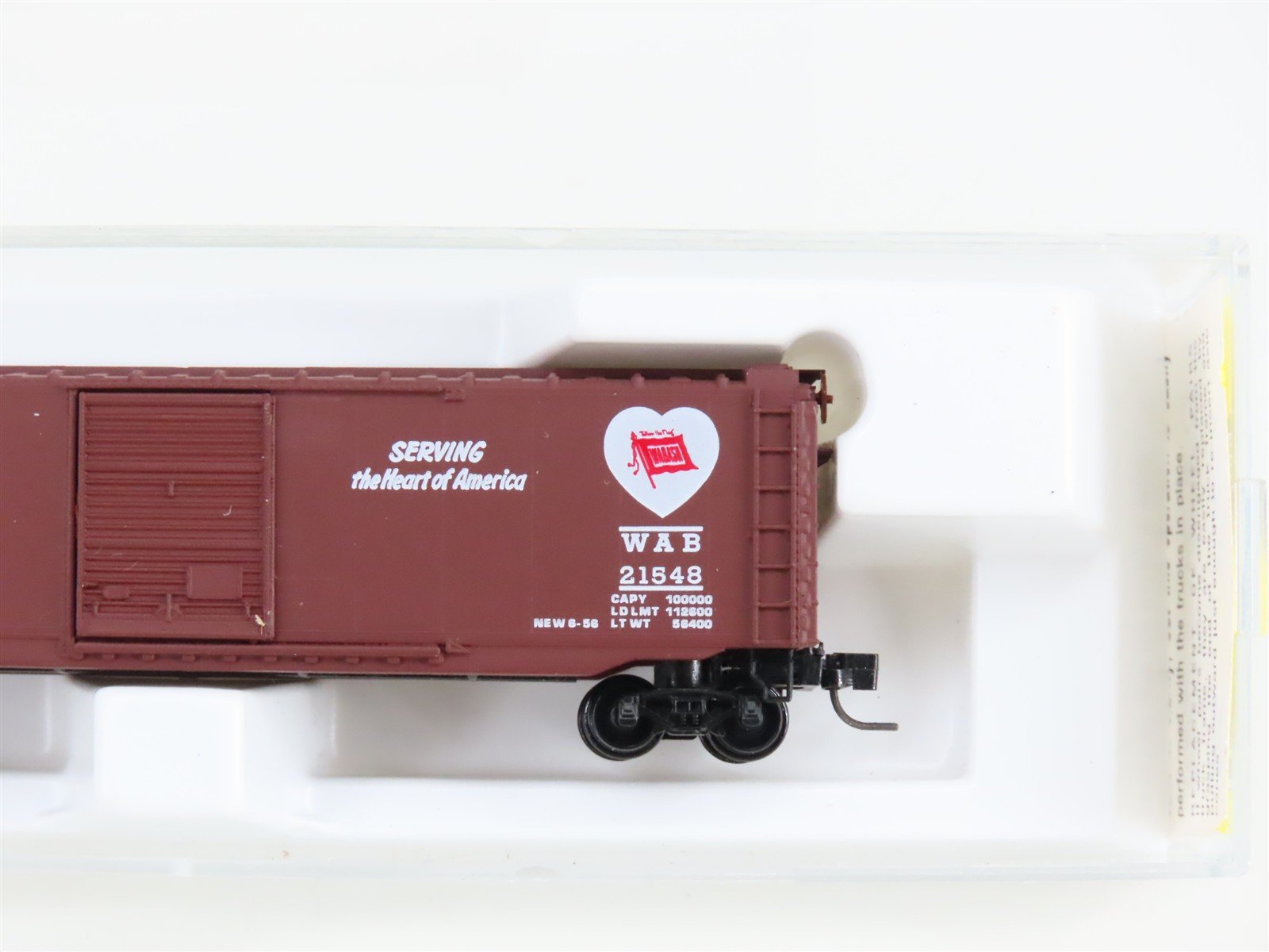Z Scale Kadee Micro-Trains MTL 13512-2 WAB Wabash 