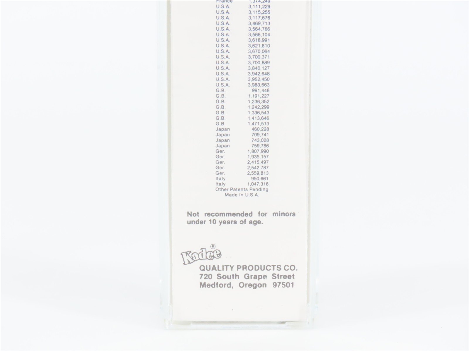 Z Scale Kadee Micro-Trains MTL 13512-2 WAB Wabash 