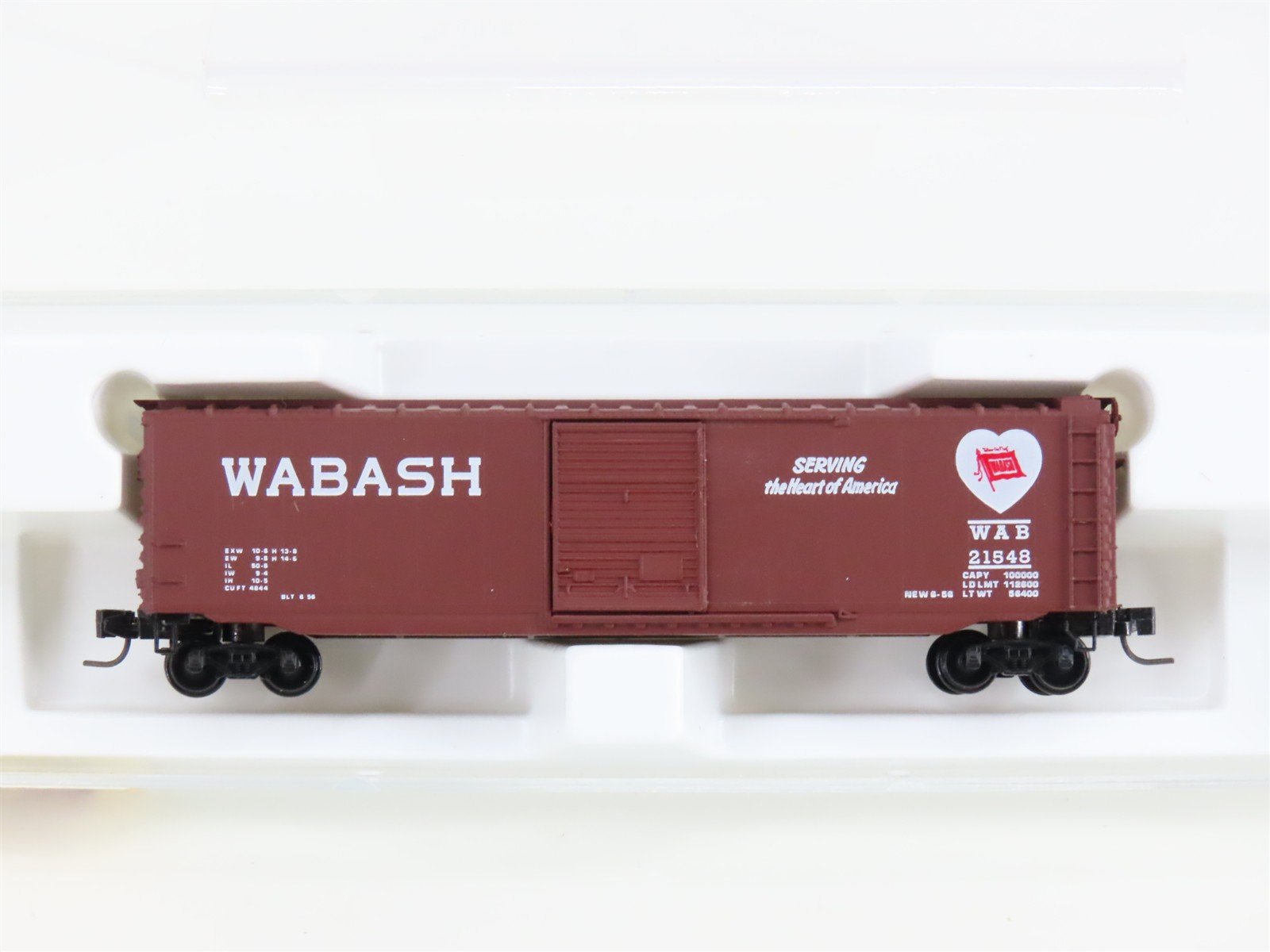 Z Scale Kadee Micro-Trains MTL 13512-2 WAB Wabash 