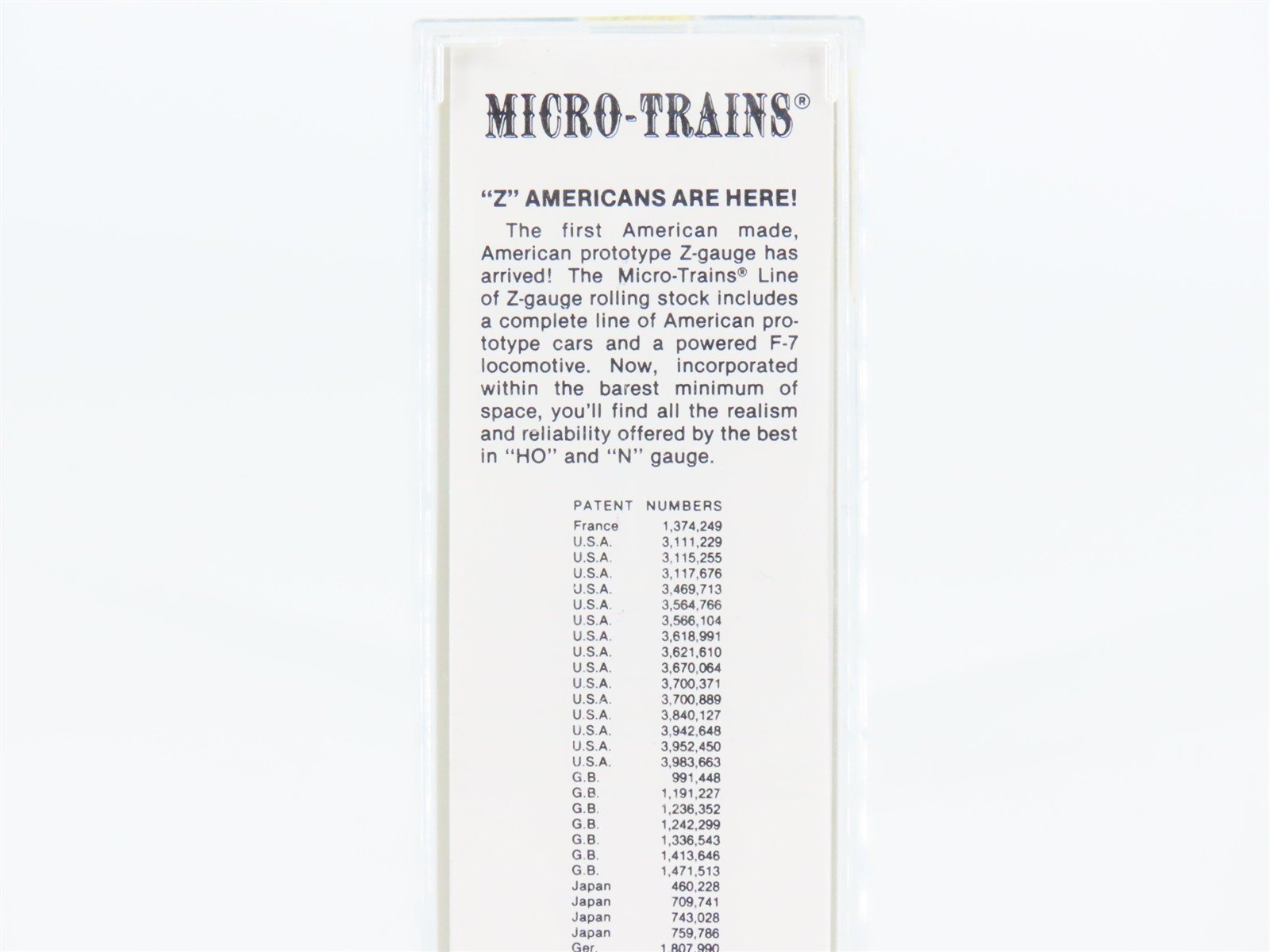 Z Scale Kadee Micro-Trains MTL 13512-2 WAB Wabash 