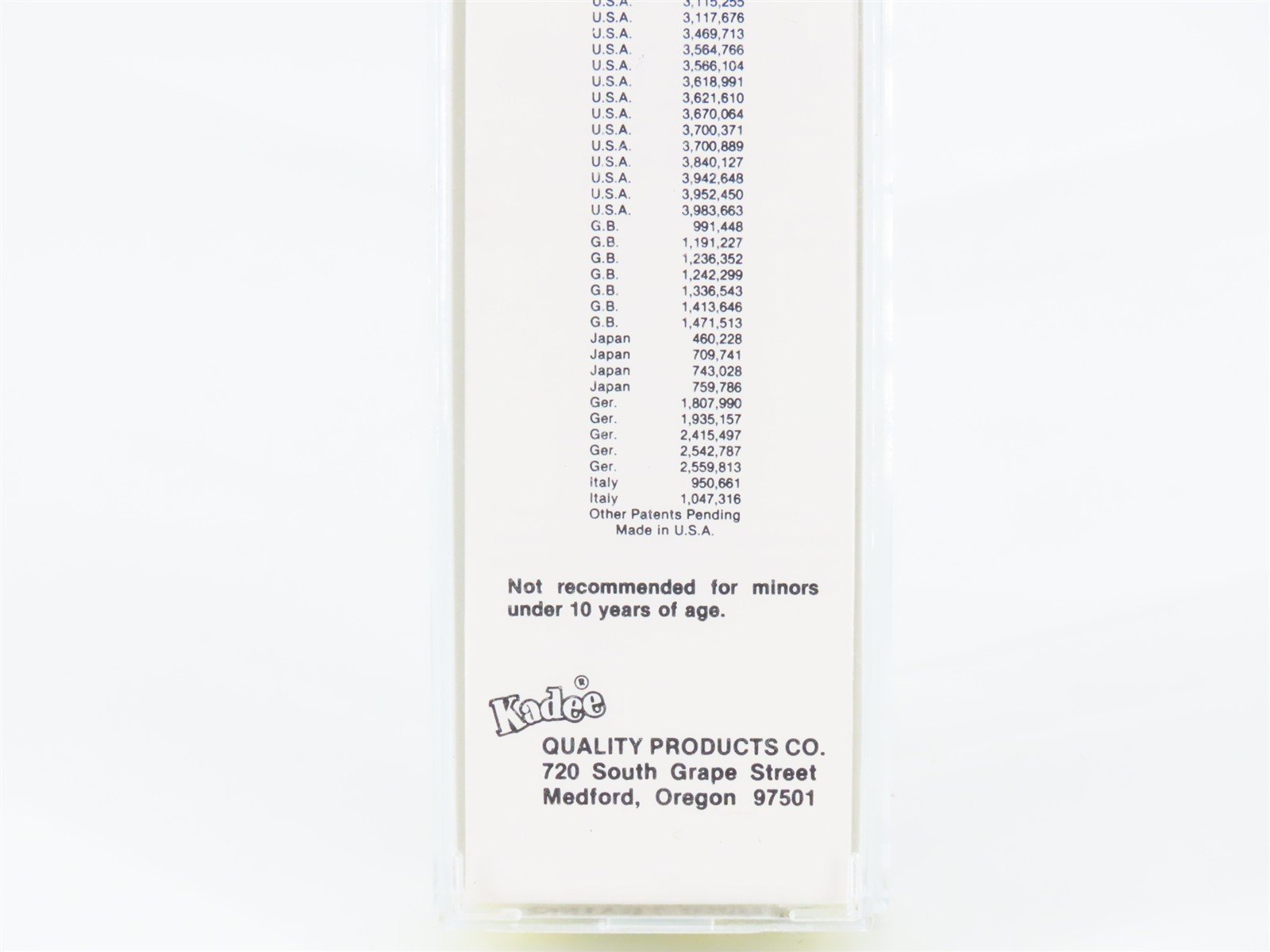 Z Scale Kadee Micro-Trains MTL 13512-2 WAB Wabash 