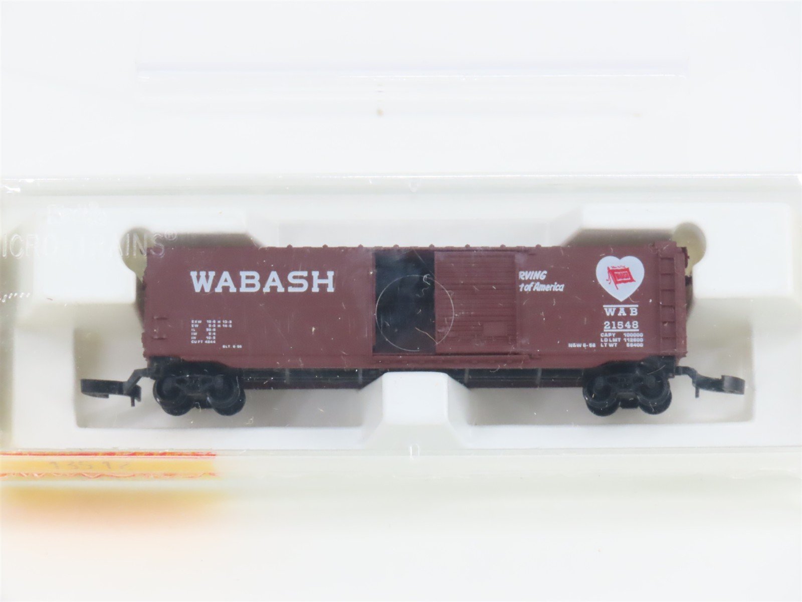 Z Scale Kadee Micro-Trains MTL 13512 WAB Wabash 