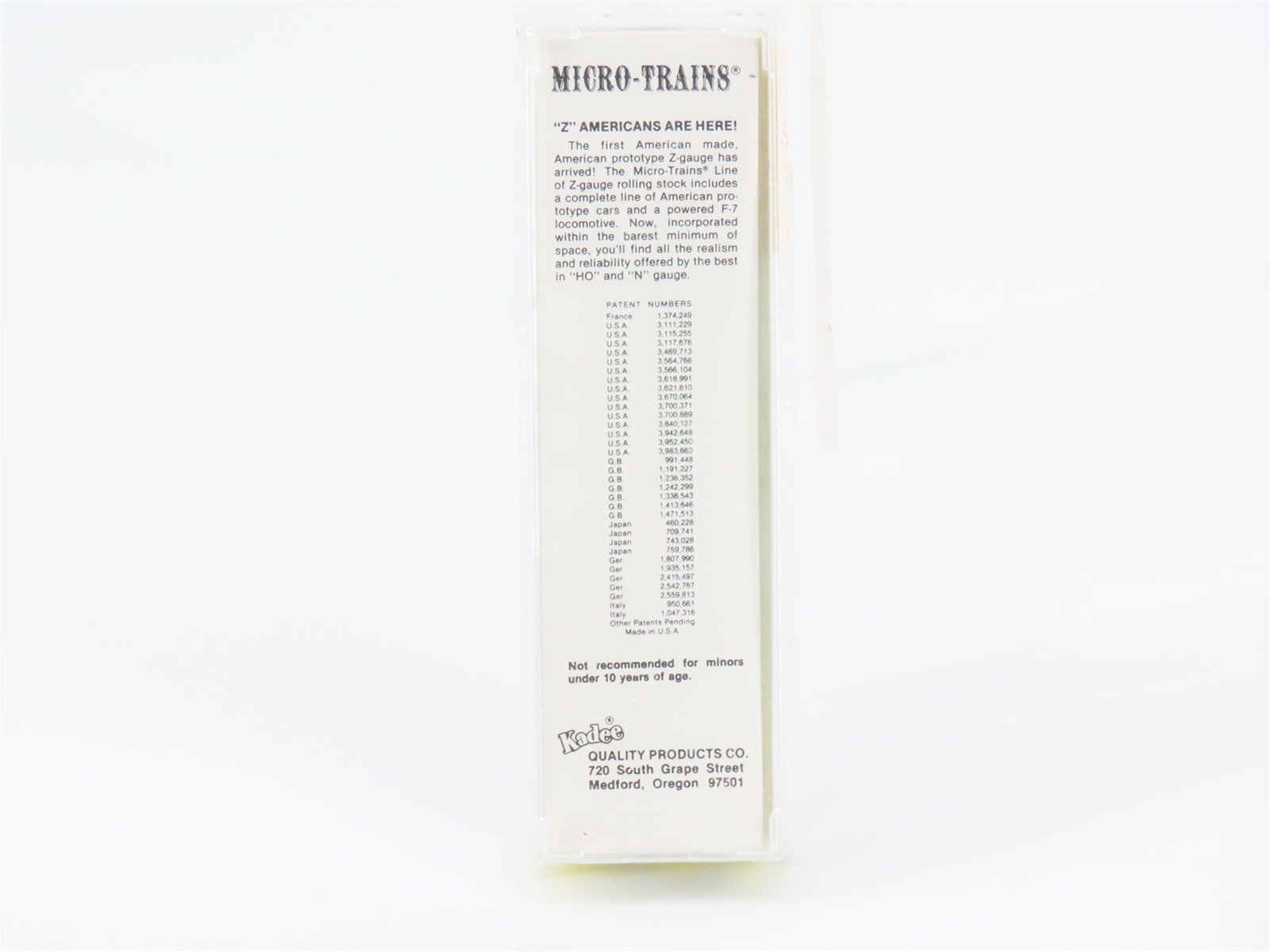 Z Scale Kadee Micro-Trains MTL 13512 WAB Wabash 