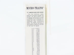Z Scale Kadee Micro-Trains MTL 13512 WAB Wabash 