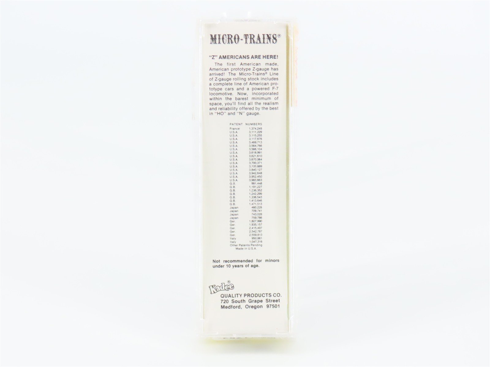 Z Scale Kadee Micro-Trains MTL 13512 WAB Wabash 