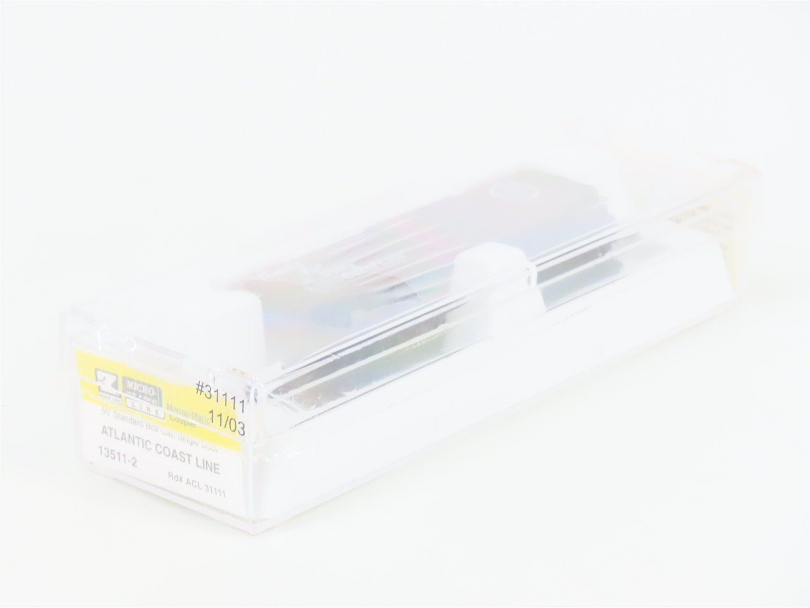 Z Scale Micro-Trains MTL 13511-2 ACL Atlantic Coast Line 50' Boxcar 31111 SEALED