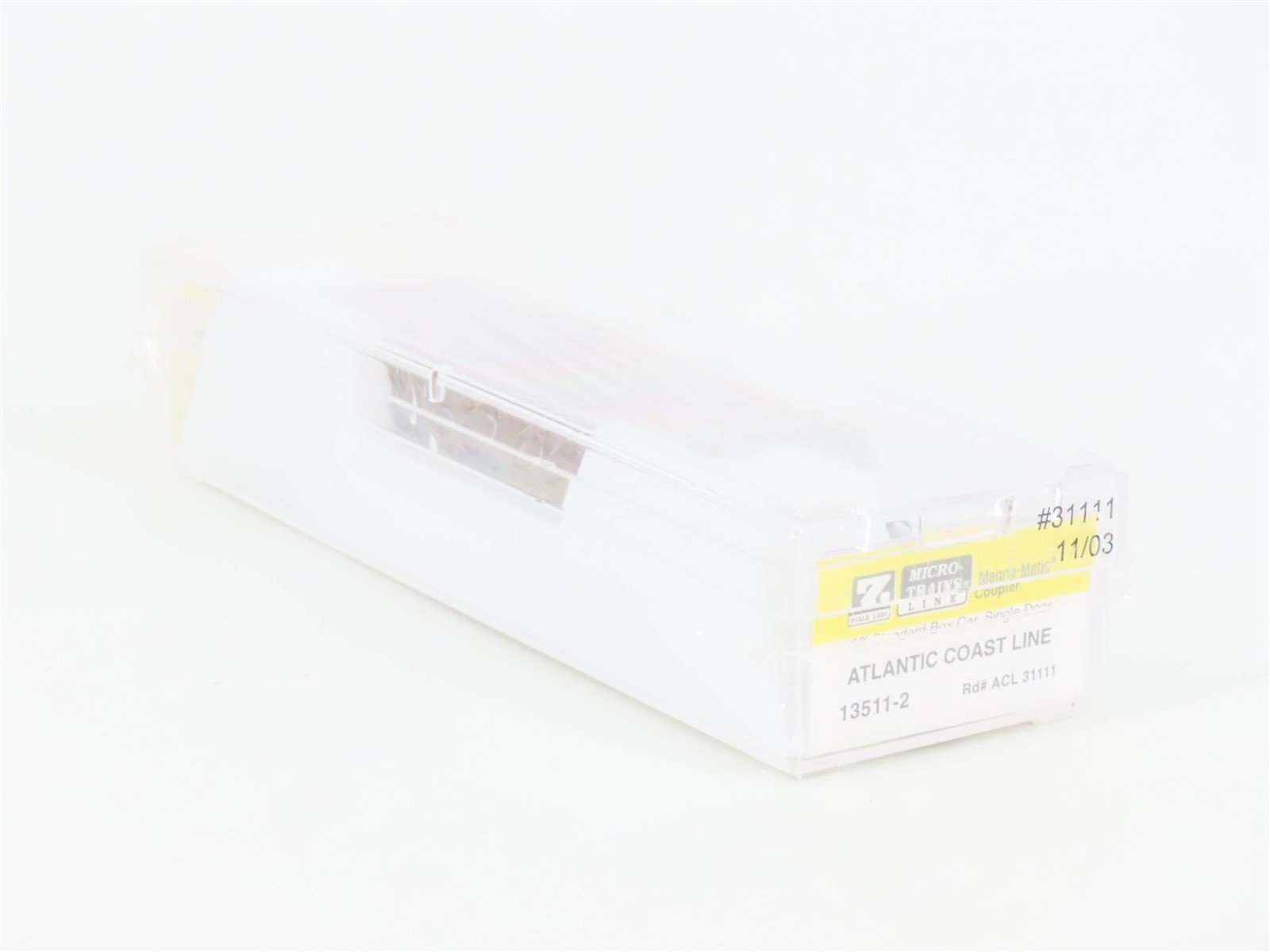 Z Scale Micro-Trains MTL 13511-2 ACL Atlantic Coast Line 50' Boxcar 31111 SEALED