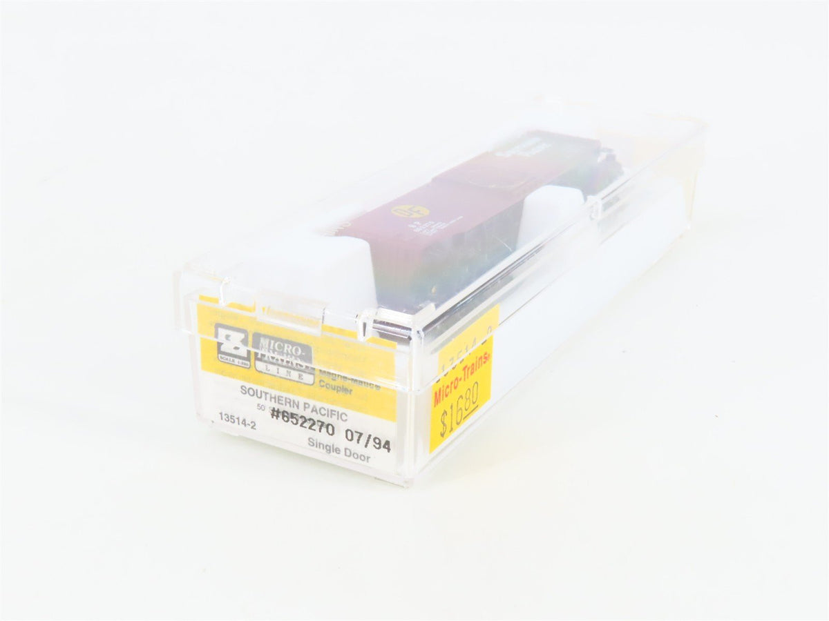 Z Scale Micro-Trains MTL 13514-2 SP Southern Pacific 50&#39; Box Car #652270