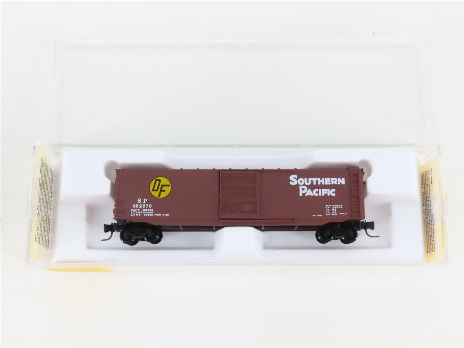Z Scale Micro-Trains MTL 13514-2 SP Southern Pacific 50' Box Car #652270