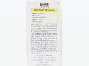 Z Micro-Trains MTL 50500200 ARR Alaska McKinley National Park 50' Box Car #10701