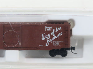 Z Scale Micro-Trains MTL 13519-2 CB&Q Way Of The Zephyrs 50' Boxcar 21383 SEALED