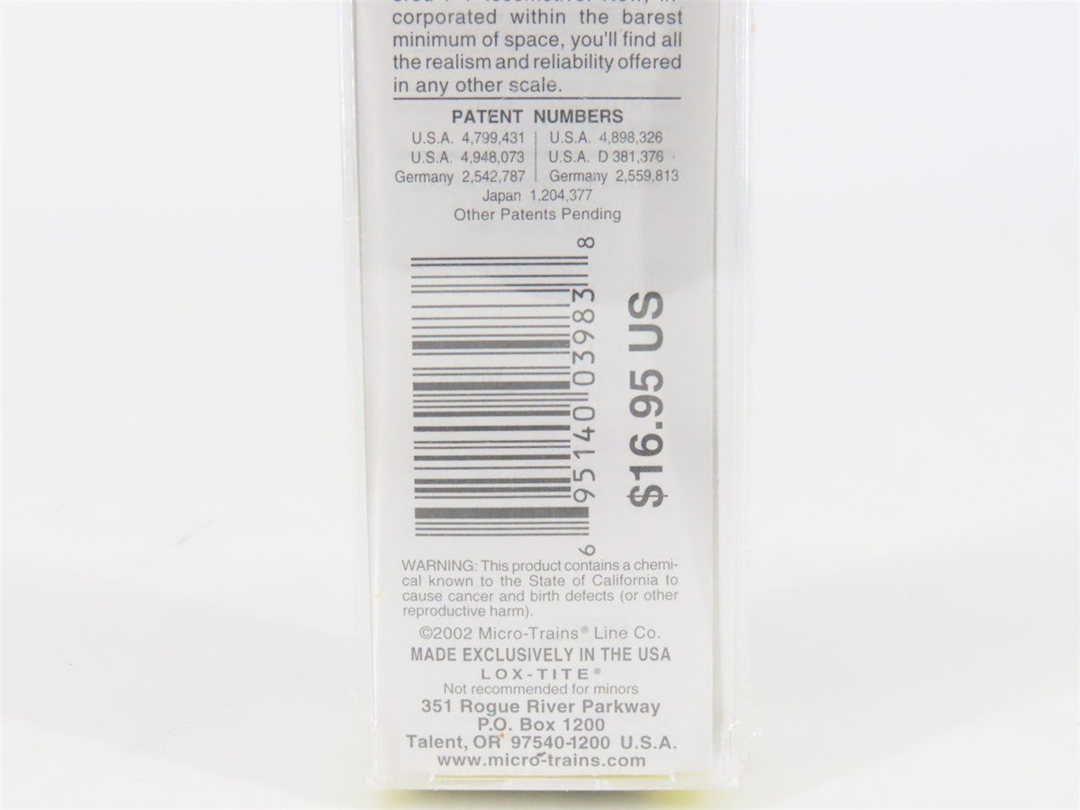 Z Scale Micro-Trains MTL 13519 CB&amp;Q Way Of The Zephyrs 50&#39; Box Car #21383 SEALED