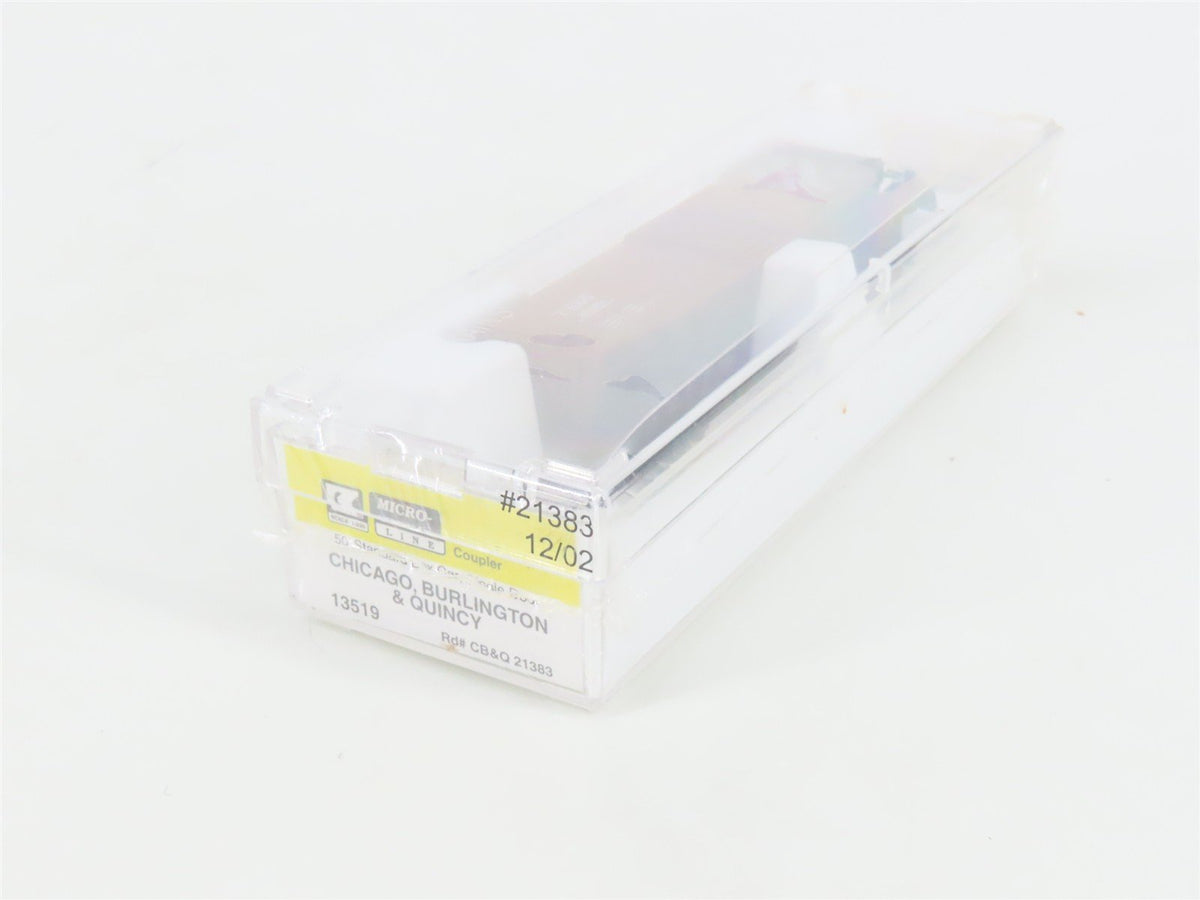 Z Scale Micro-Trains MTL 13519 CB&amp;Q Way Of The Zephyrs 50&#39; Box Car #21383 SEALED