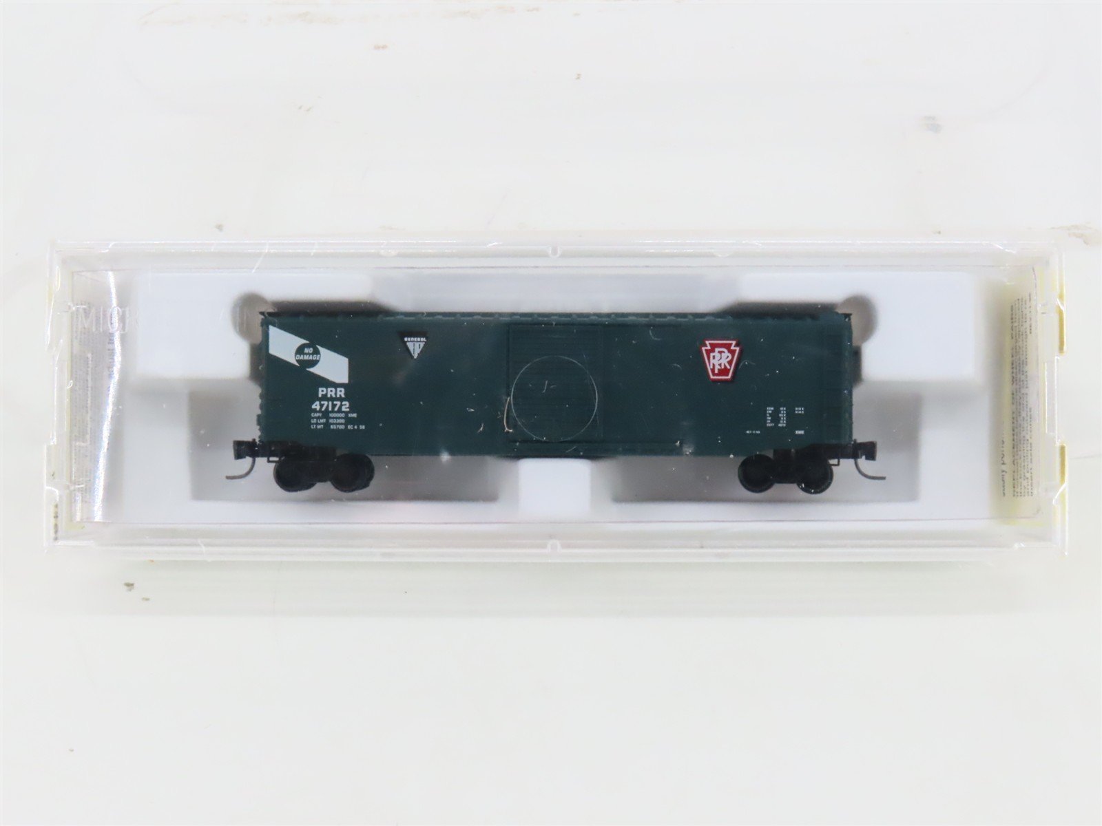 Z Scale Micro-Trains MTL 13518-2 PRR Pennsylvania 50' Box Car #47172 SEALED