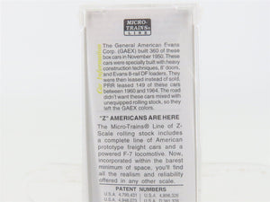 Z Scale Micro-Trains MTL 13518 PRR Pennsylvania 50' Box Car #47172 - SEALED
