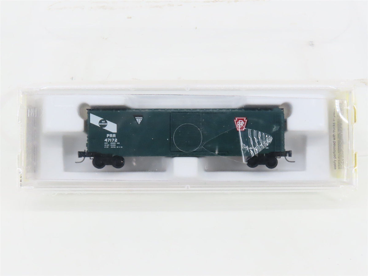 Z Scale Micro-Trains MTL 13518-2 PRR Pennsylvania 50&#39; Box Car #47172 - SEALED