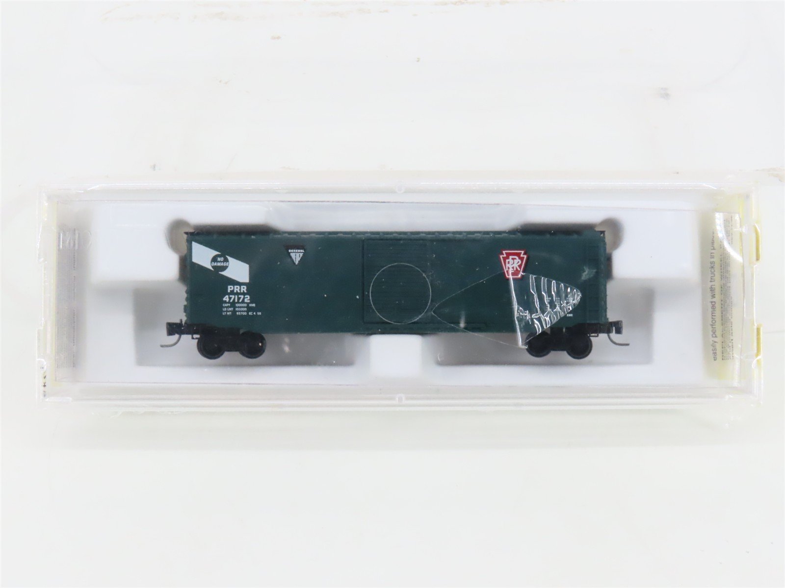 Z Scale Micro-Trains MTL 13518-2 PRR Pennsylvania 50' Box Car #47172 - SEALED