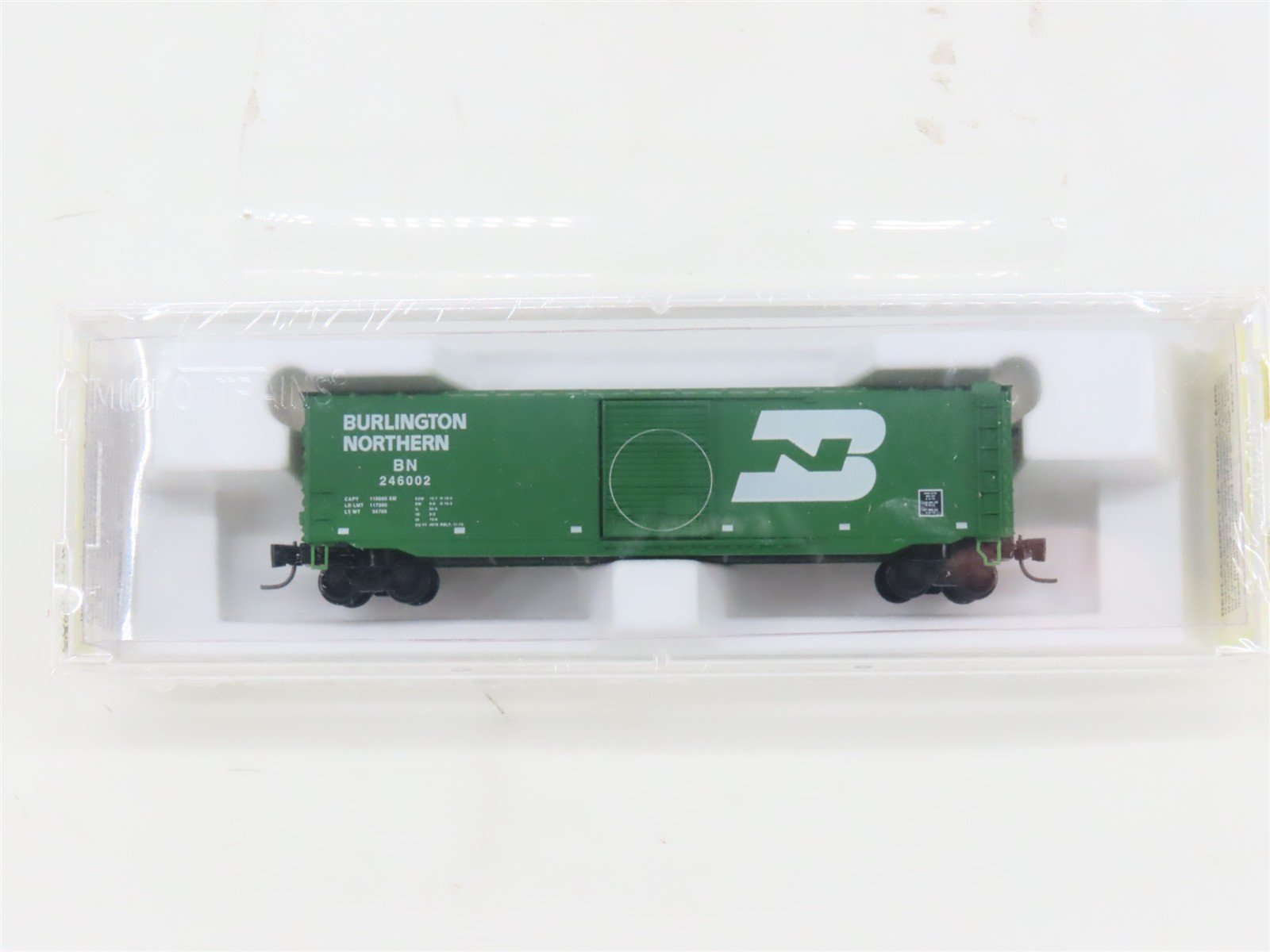 Z Scale Micro-Trains MTL 13517-2 BN Burlington Northern 50' Boxcar 246002 SEALED
