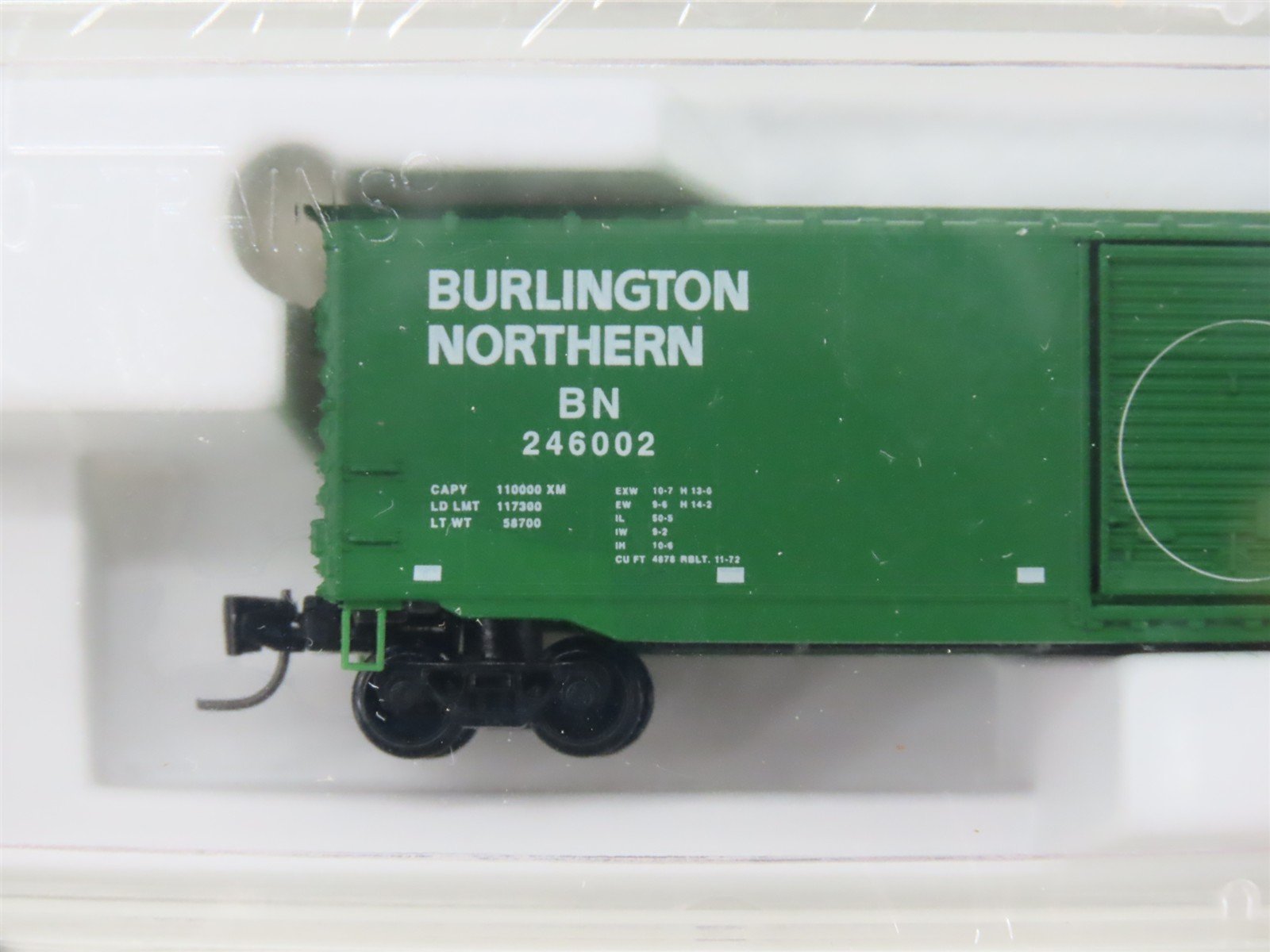 Z Scale Micro-Trains MTL 13517-2 BN Burlington Northern 50' Boxcar 246002 SEALED