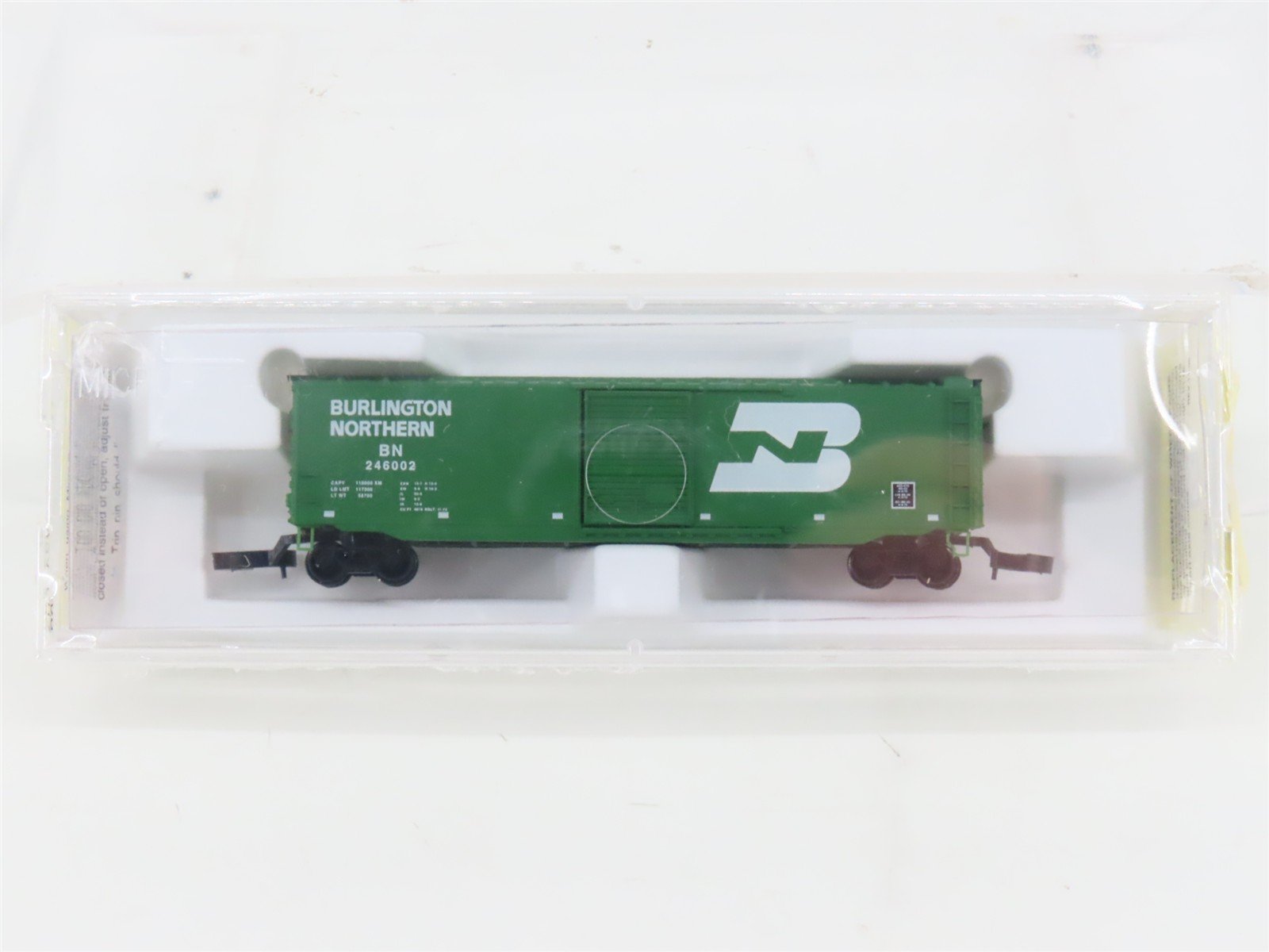 Z Scale Micro-Trains MTL 13517 BN Burlington Northern 50' Box Car #246002 SEALED