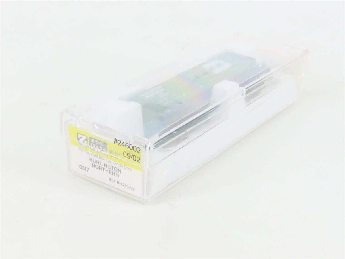 Z Scale Micro-Trains MTL 13517 BN Burlington Northern 50&#39; Box Car #246002 SEALED