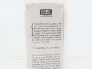 Z Scale Micro-Trains MTL 13515-2 USN United States Navy 50' Box Car #61-05146