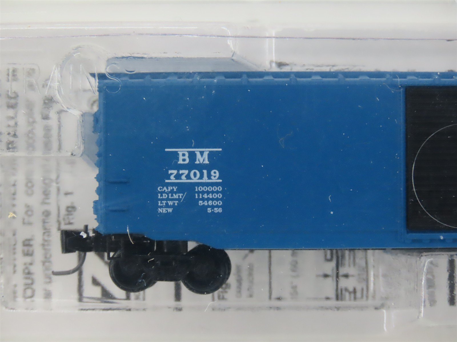 Z Scale Micro-Trains MTL 50500220 BM Boston & Maine 50' Box Car #77019 - SEALED