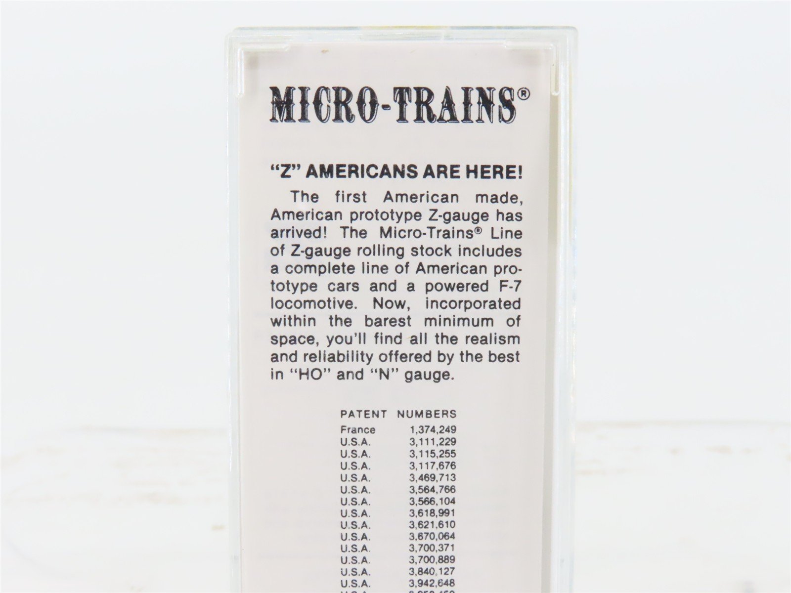 Z Scale Kadee Micro-Trains MTL 13601-2 SP Southern Pacific 50' Box Car #672943