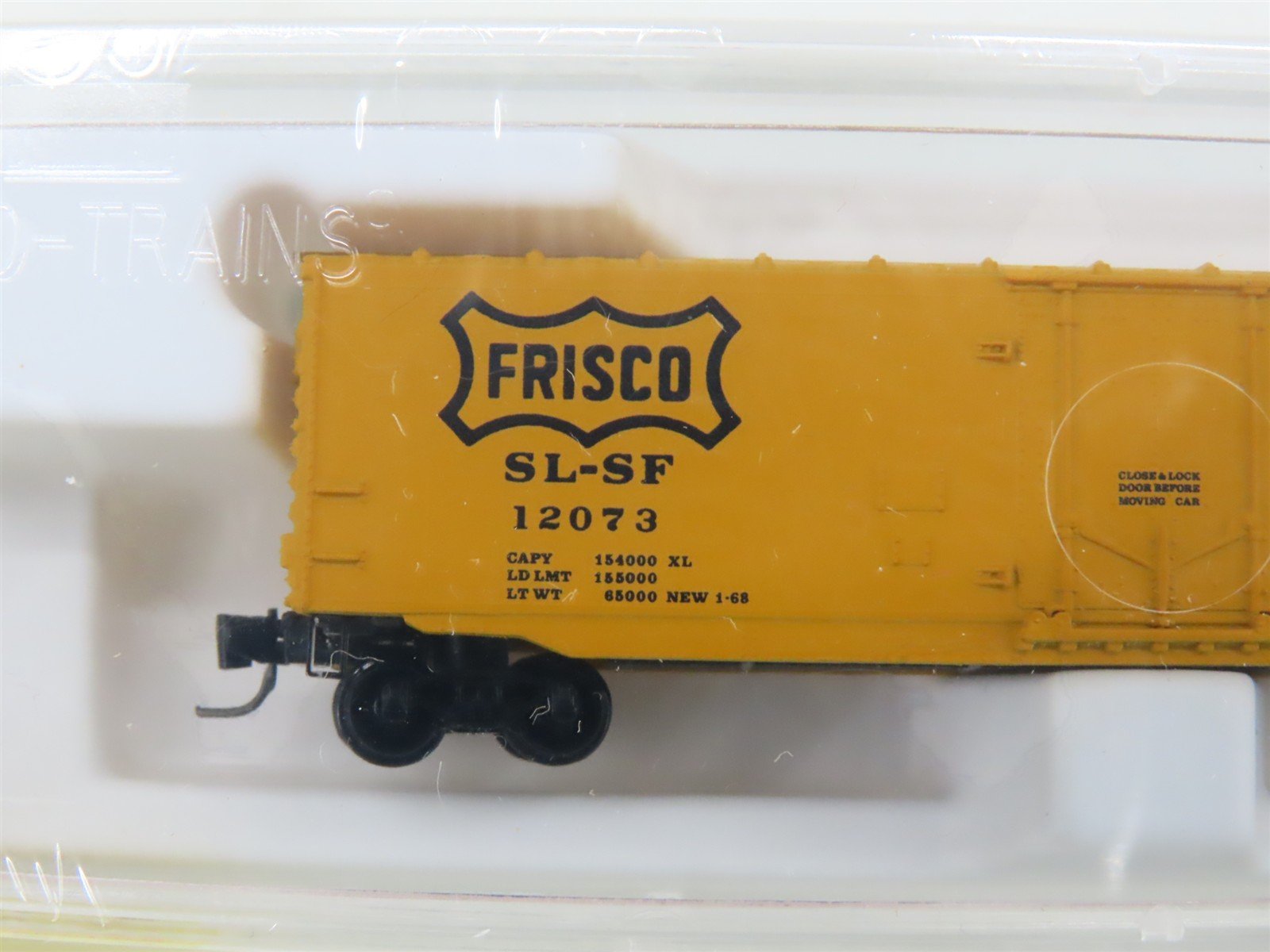 Z Scale Kadee Micro-Trains MTL 13602-2 SL-SF Frisco 50' Box Car #12073 SEALED