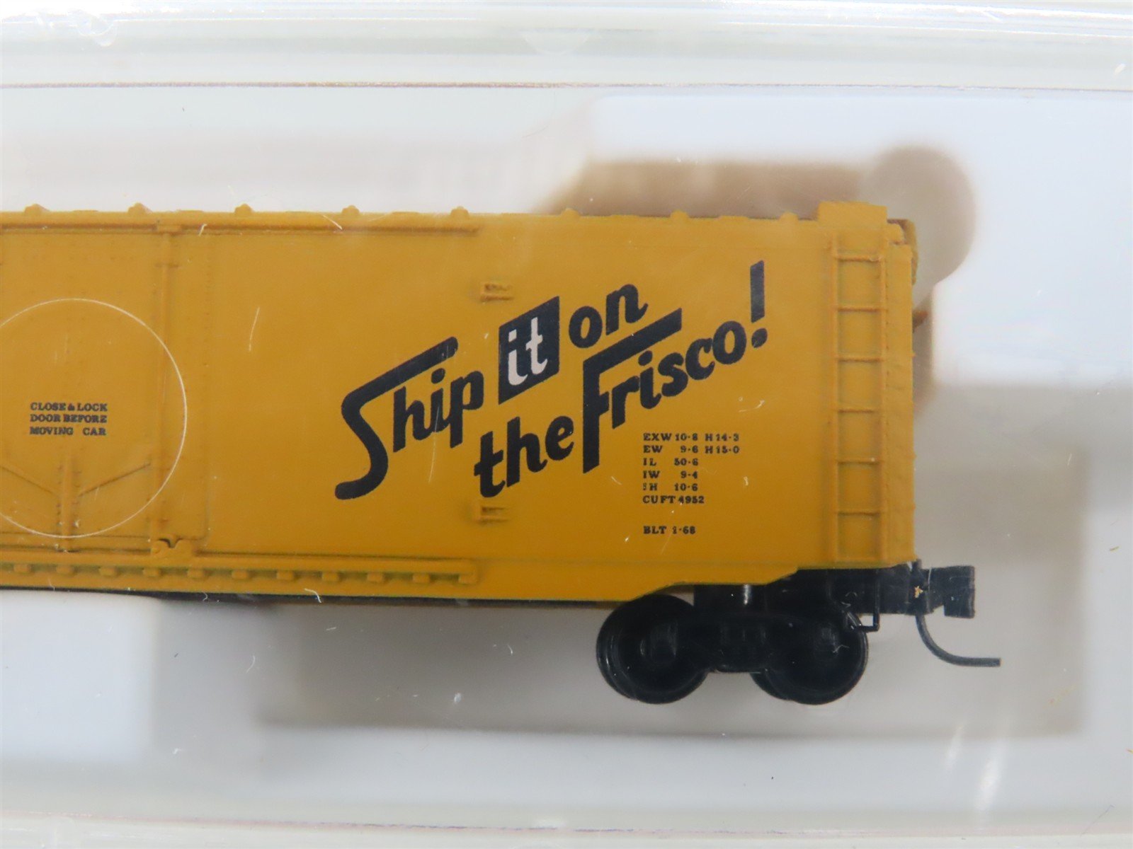 Z Scale Kadee Micro-Trains MTL 13602-2 SL-SF Frisco 50' Box Car #12073 SEALED