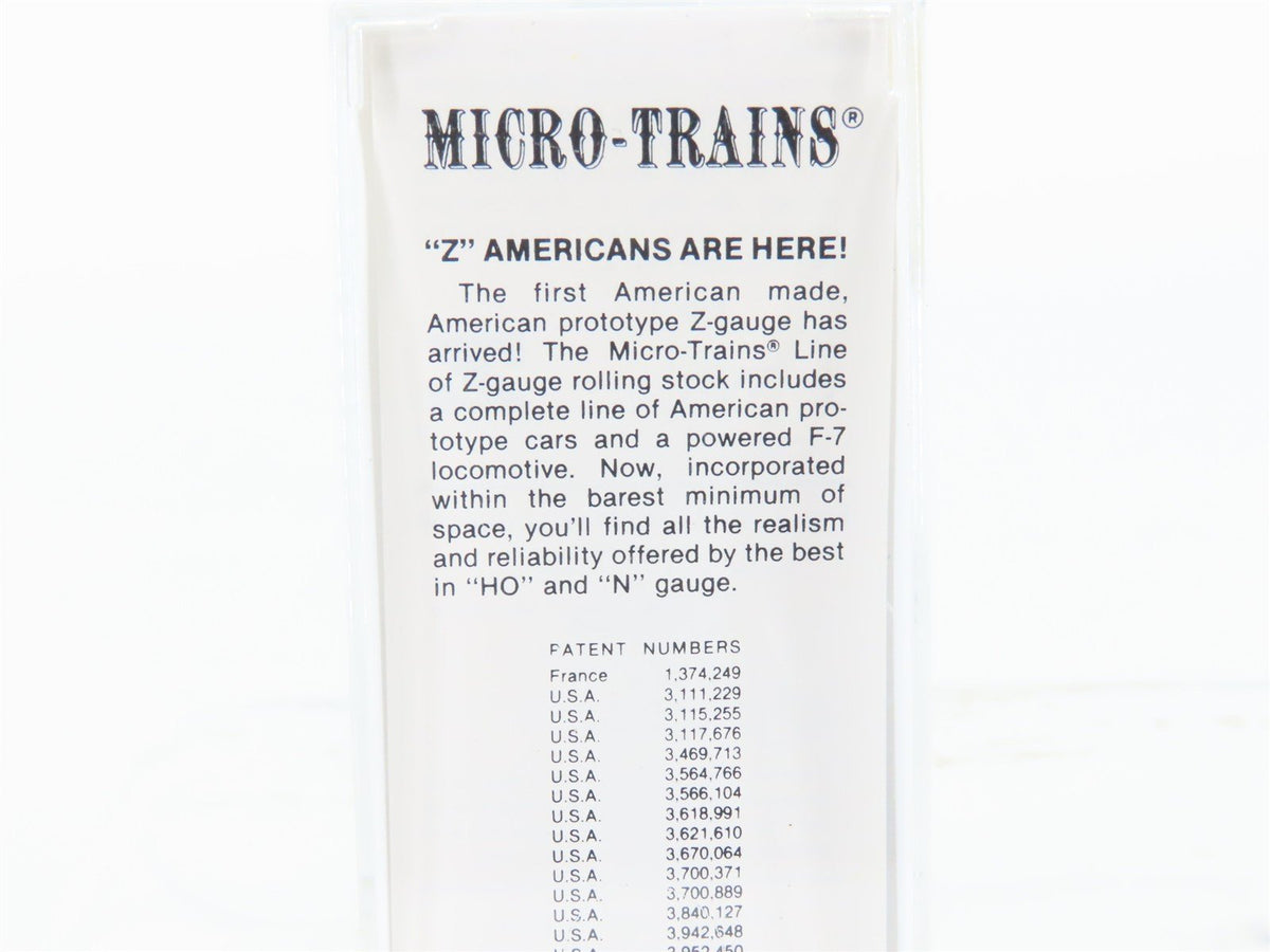 Z Scale Kadee Micro-Trains MTL 13603-2 WP &quot;Feather&quot; 50&#39; Box Car #55943