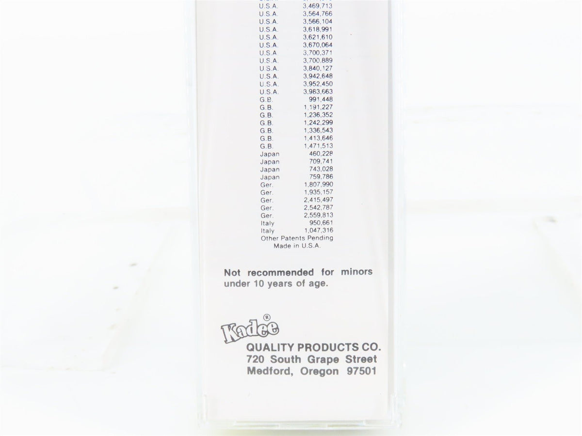 Z Scale Kadee Micro-Trains MTL 13603-2 WP &quot;Feather&quot; 50&#39; Box Car #55943