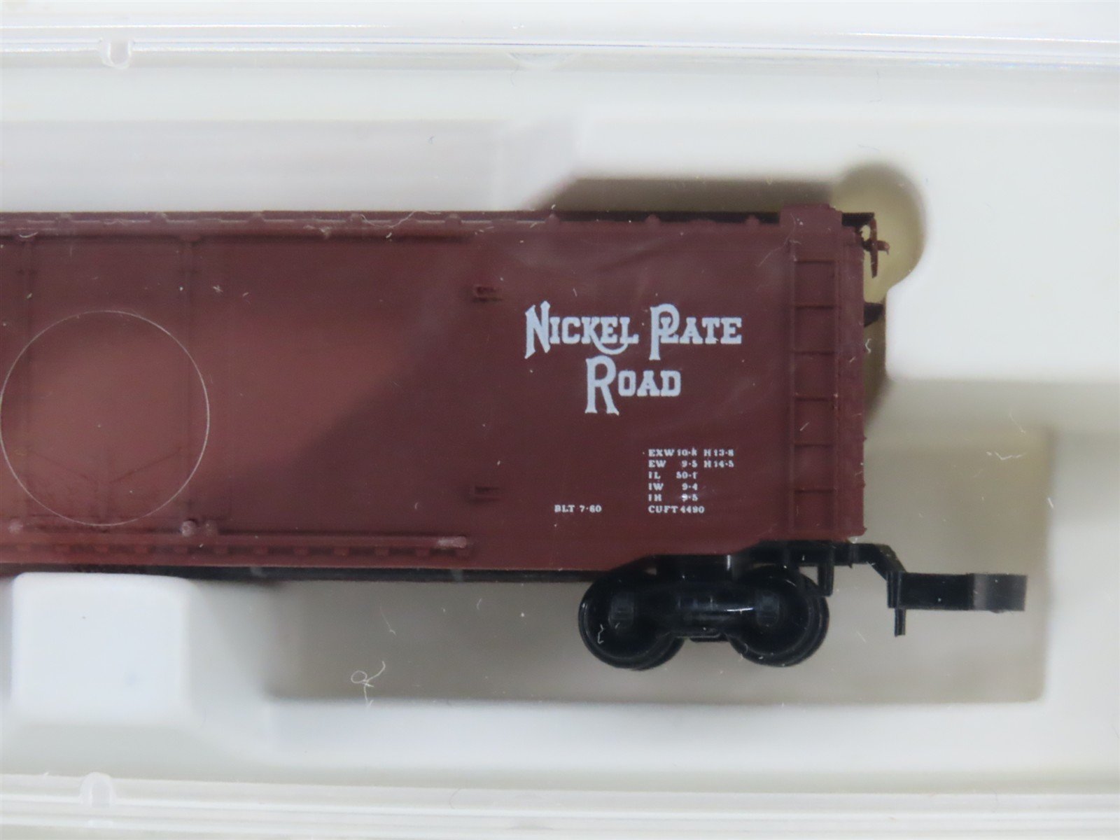 Z Scale Kadee Micro-Trains MTL 13607 NKP Nickel Plate Road 50' Box Car #85496