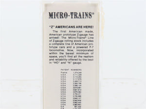 Z Scale Kadee Micro-Trains MTL 13607 NKP Nickel Plate Road 50' Box Car #85496