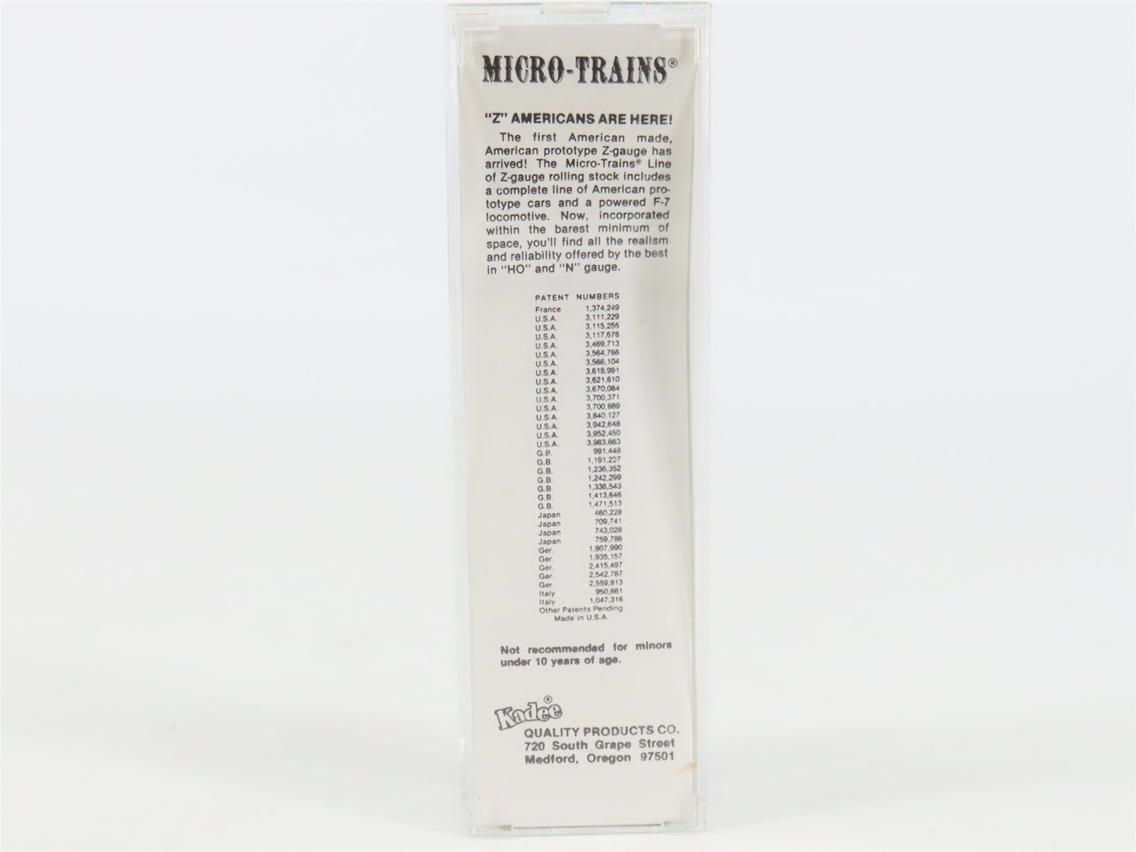 Z Scale Kadee Micro-Trains MTL 13607-2 NKP Nickel Plate Road 50' Box Car #85496