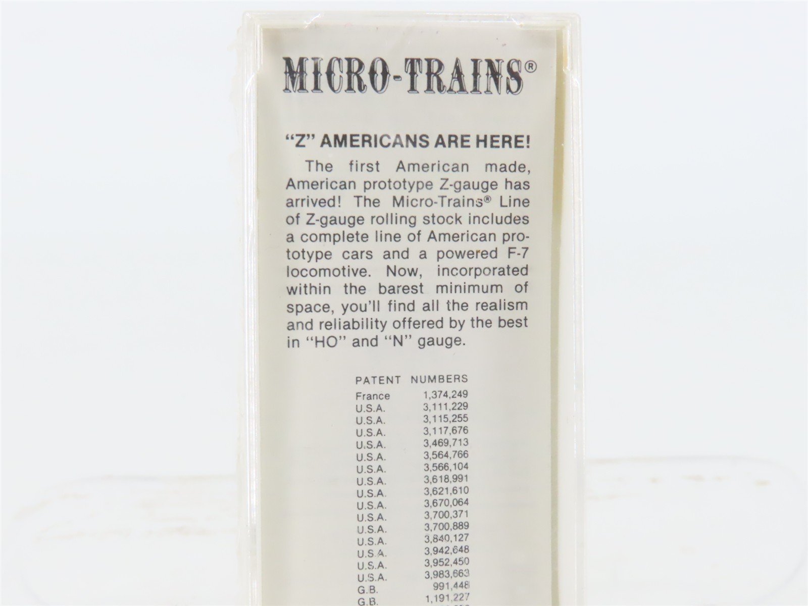 Z Scale Kadee Micro-Trains MTL 13608 SCL Fruit Growers Express 50' Boxcar 492966