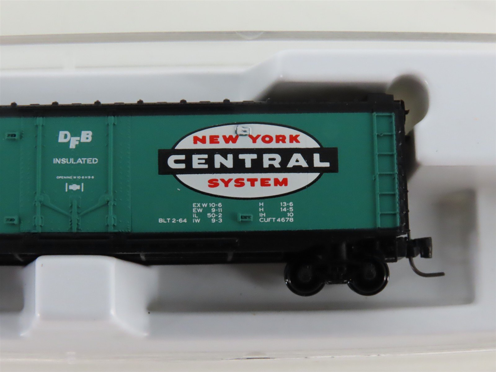 Z Scale Micro-Trains MTL 13616-2 NYC New York Central System 50 Box Car #78807