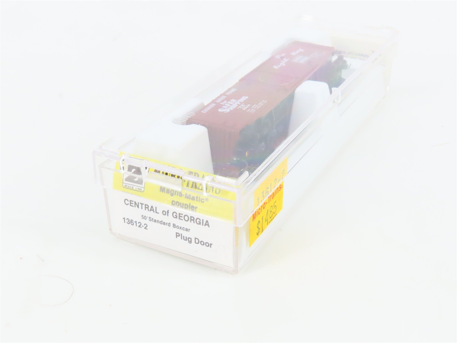 Z Scale Micro-Trains MTL 13612-2 CG Central of Georgia 50' Box Car #3545