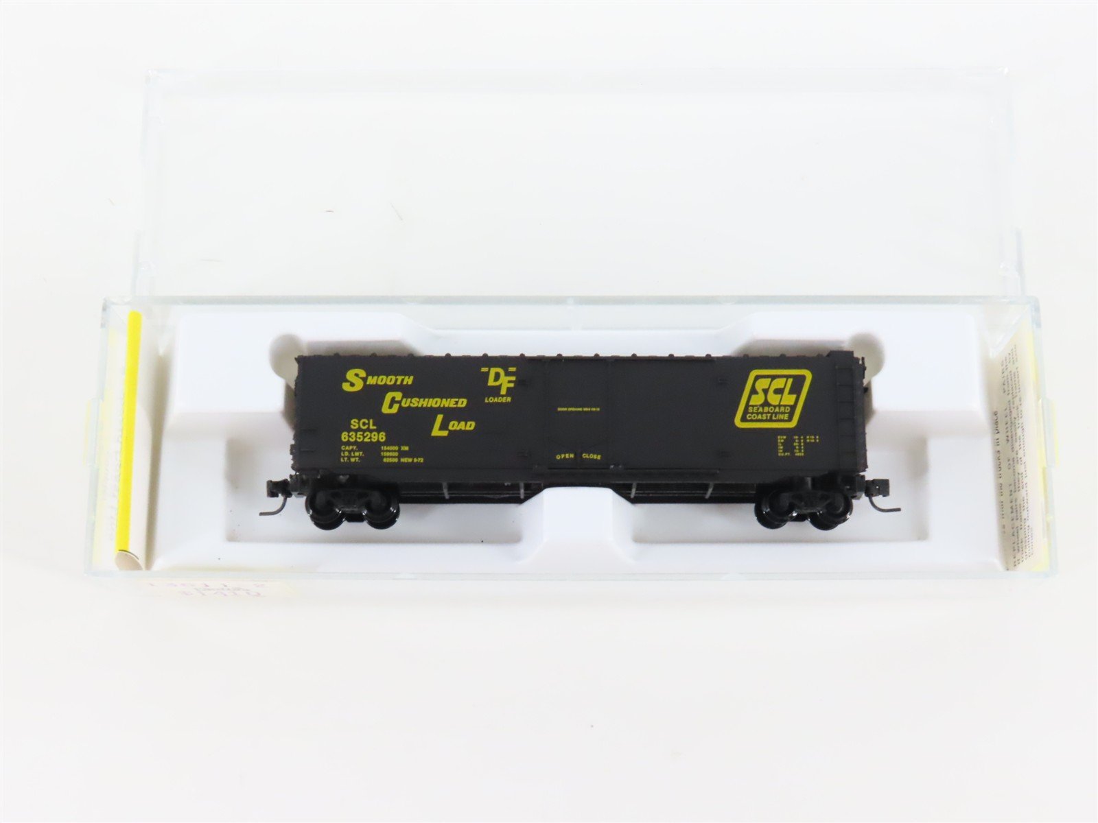 Z Scale Kadee Micro-Trains MTL 13611-2 SCL Seaboard Coast Line 50' Boxcar 635296