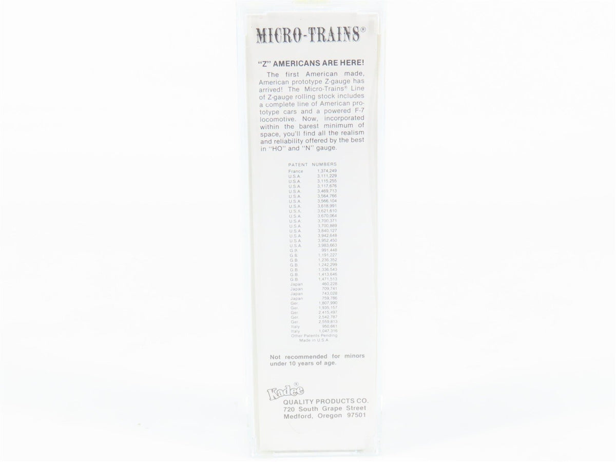 Z Scale Kadee Micro-Trains MTL 13611-2 SCL Seaboard Coast Line 50&#39; Boxcar 635296