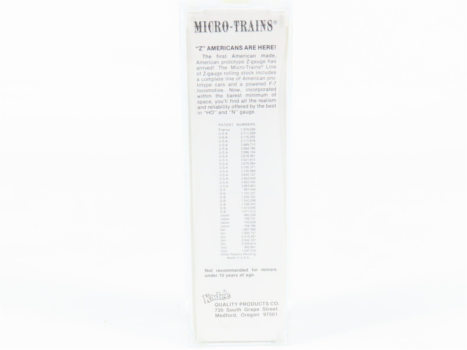 Z Scale Kadee Micro-Trains MTL 13611-2 SCL Seaboard Coast Line 50' Boxcar 635296