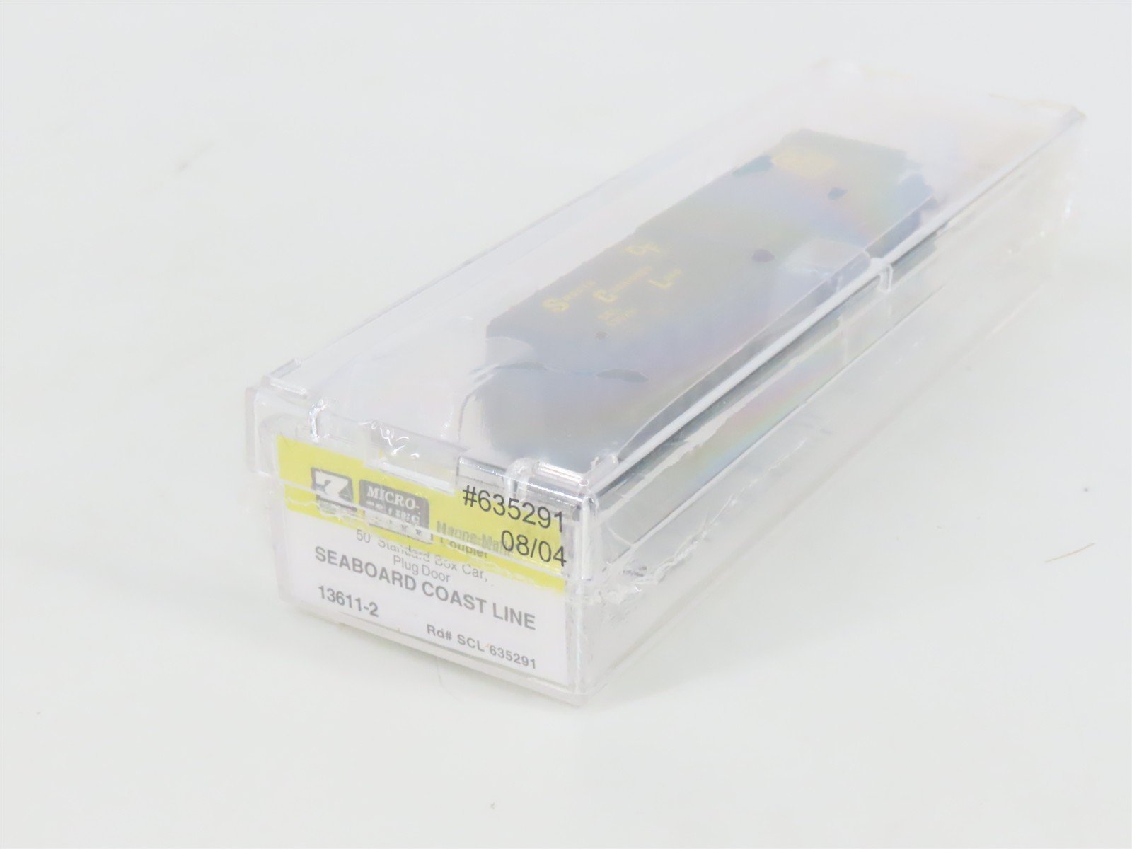 Z Scale Micro-Trains MTL 13611-2 SCL Seaboard Coast Line 50' Box Car #635291