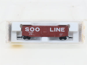 Z Scale Micro-Trains MTL 13610 SOO Line 50' Plug Door Box Car #15579 - SEALED