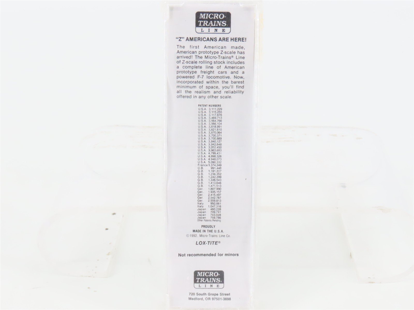 Z Scale Micro-Trains MTL 13610 SOO Line 50' Plug Door Box Car #15579 - SEALED
