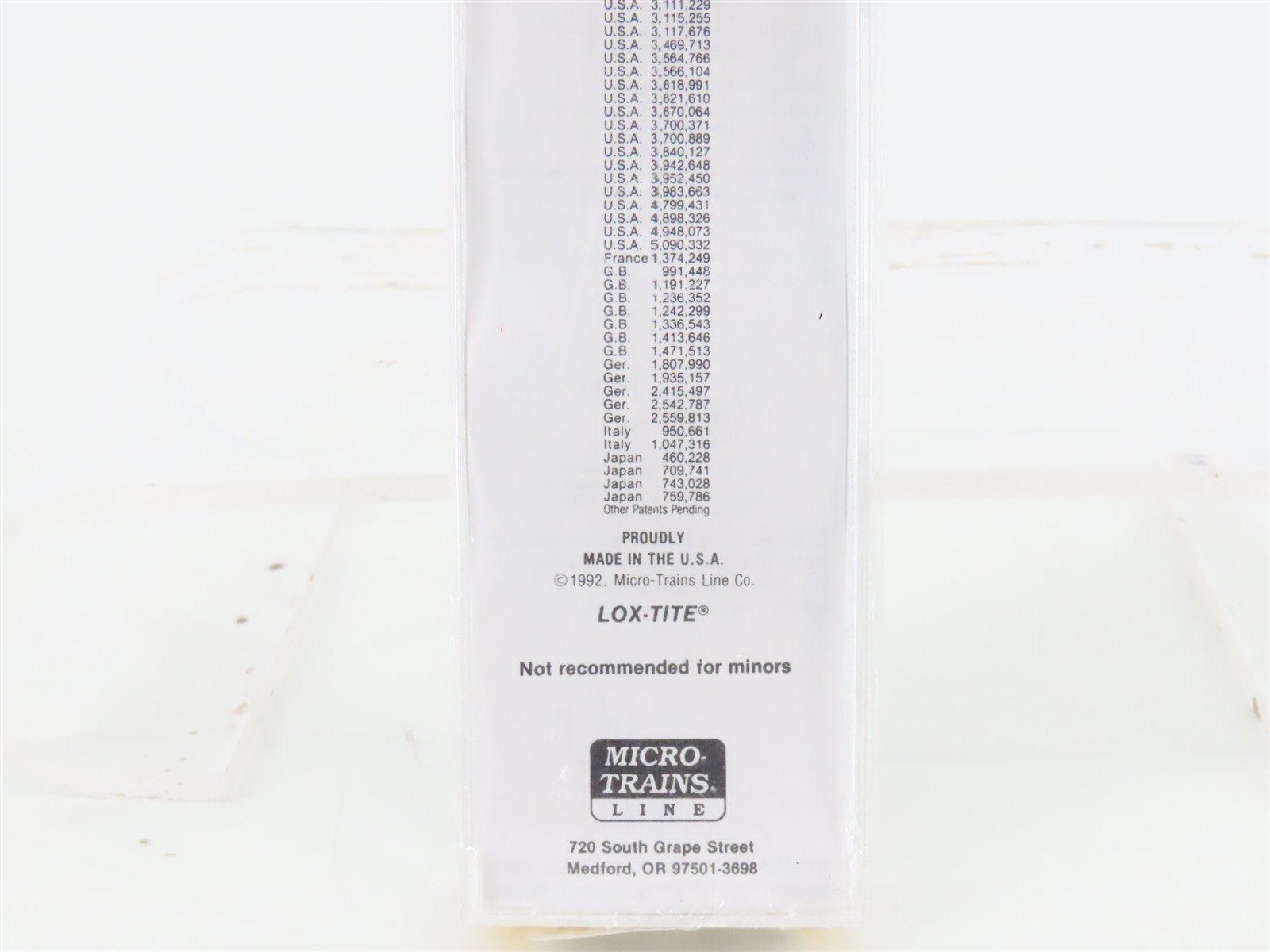 Z Scale Micro-Trains MTL 13610 SOO Line 50' Plug Door Box Car #15579 - SEALED