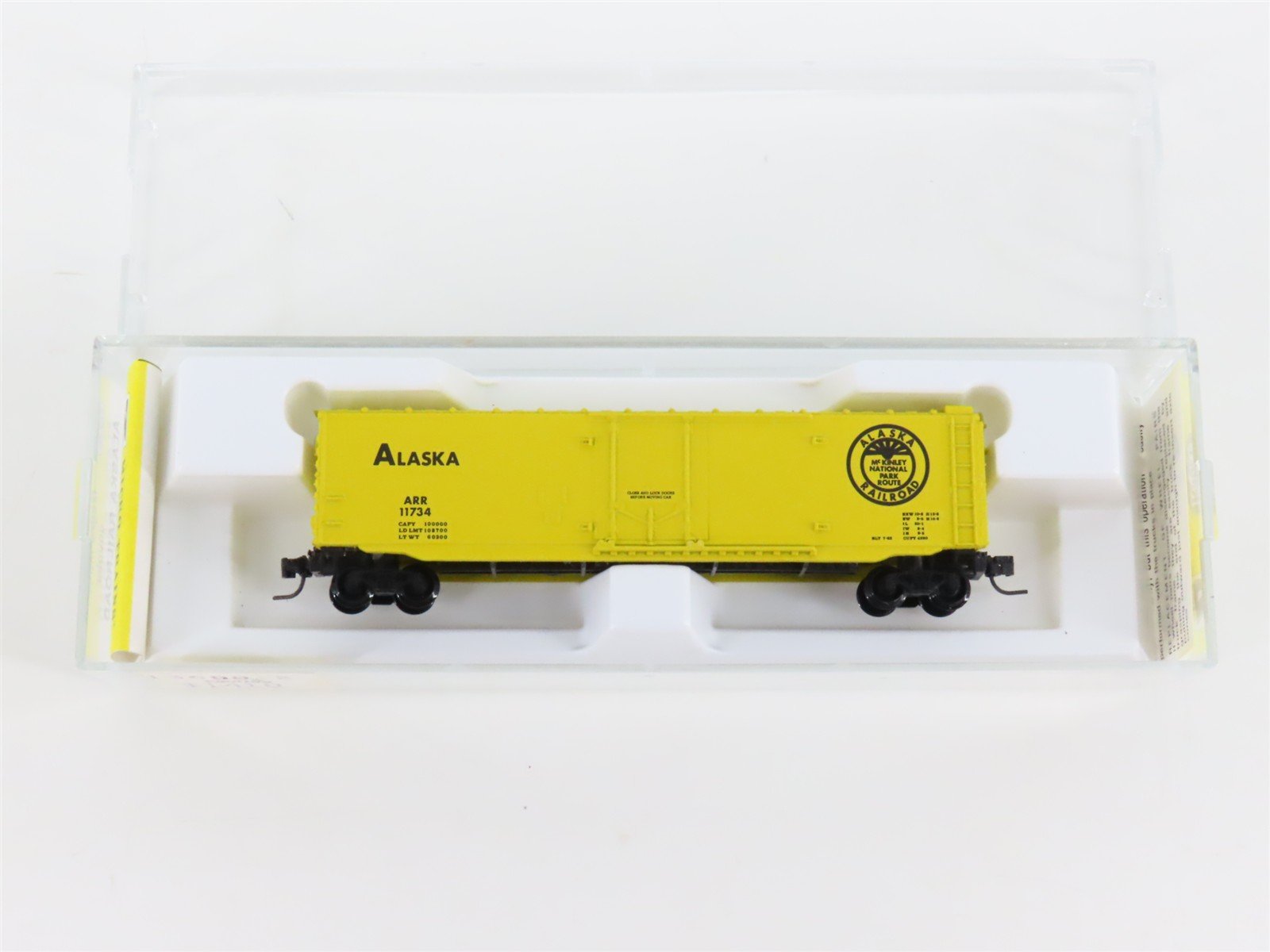 Z Kadee Micro-Trains MTL 13609-2 ARR Alaska McKinley National Park Boxcar #11734