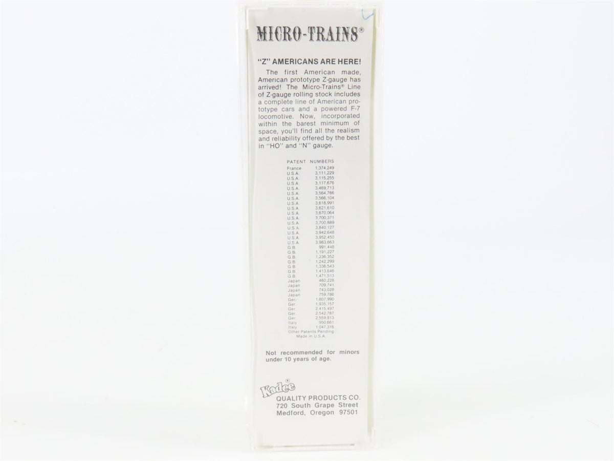 Z Kadee Micro-Trains MTL 13608-2 SCL Fruit Growers Express 50&#39; Box Car #492966