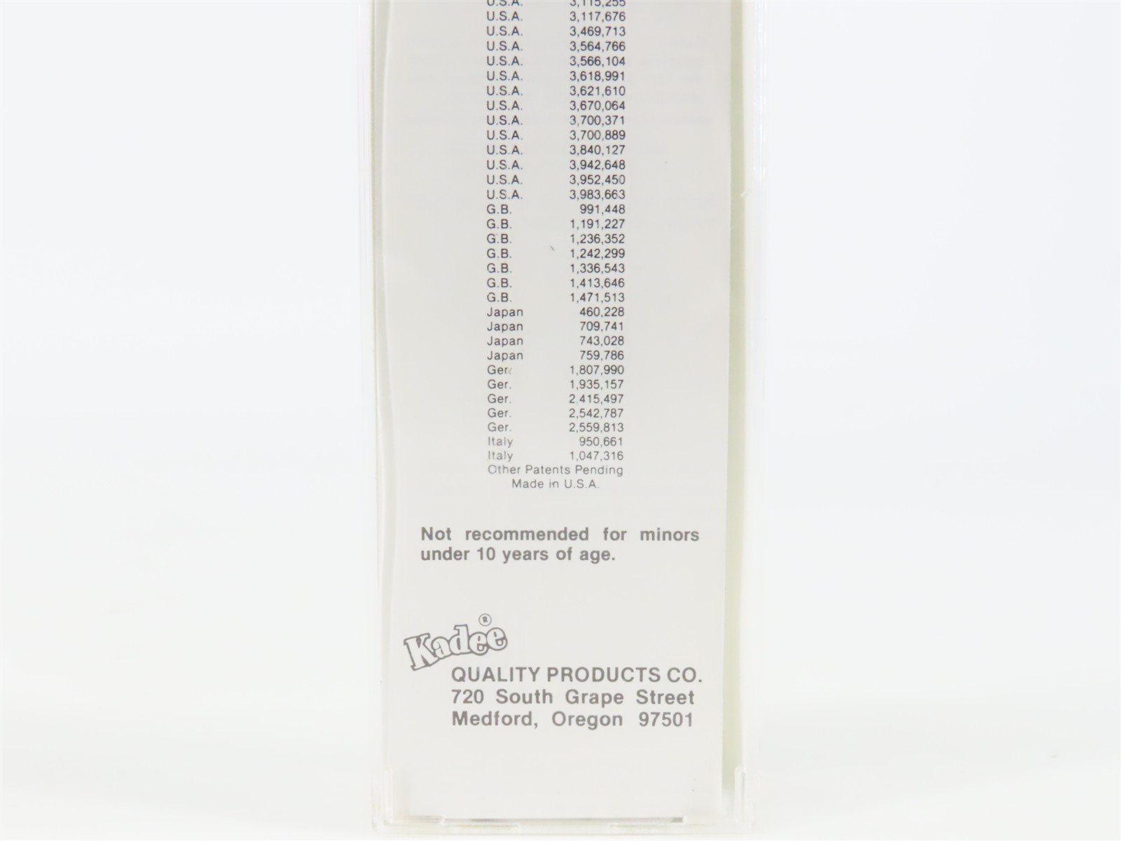 Z Kadee Micro-Trains MTL 13608-2 SCL Fruit Growers Express 50' Box Car #492966