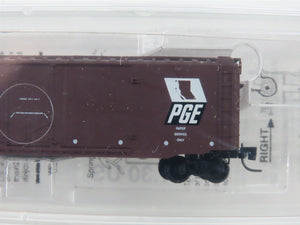Z Scale Micro-Trains MTL 13627-2 PGE Pacific Great Eastern 50' Box Car #4521